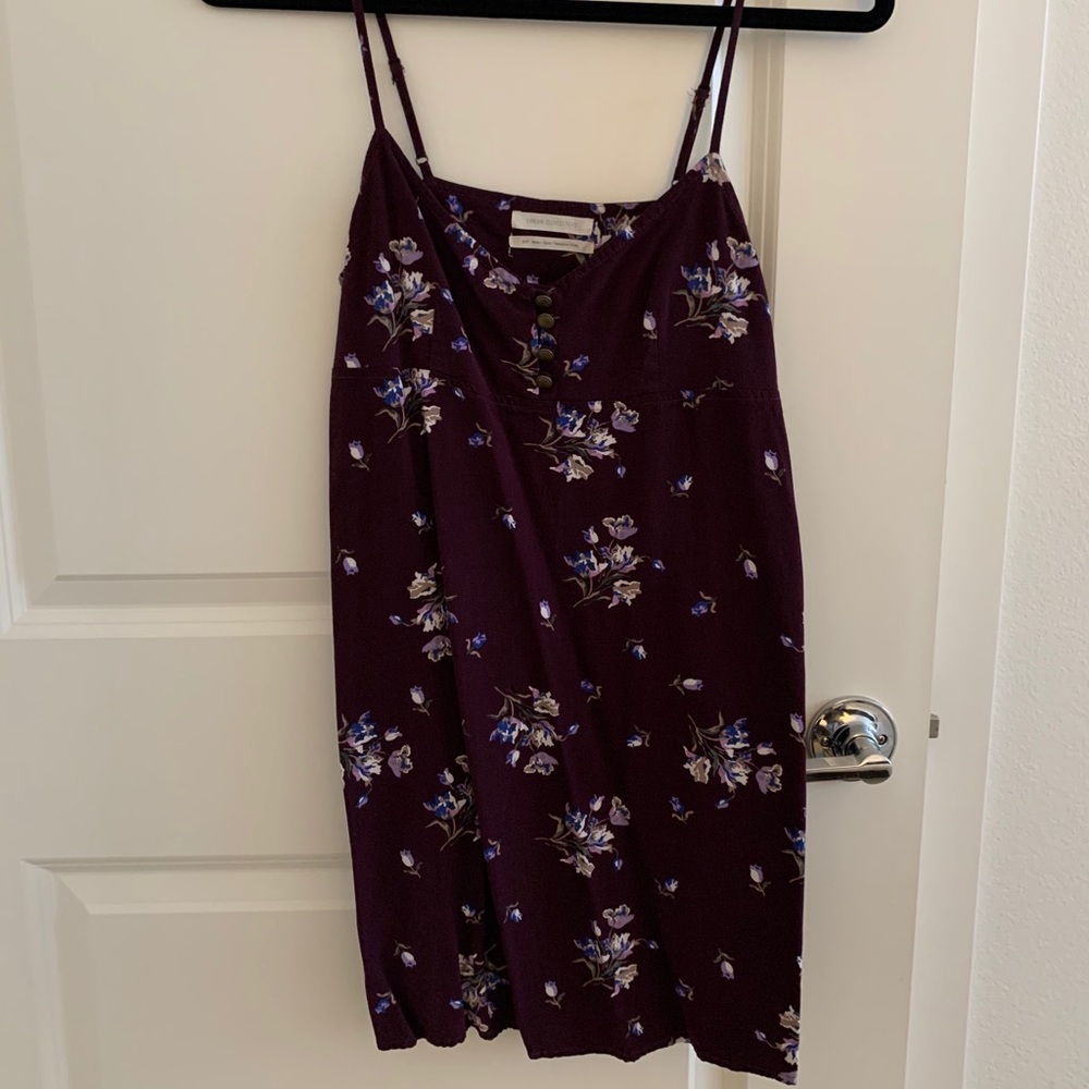 Urban outfitters purple floral dress